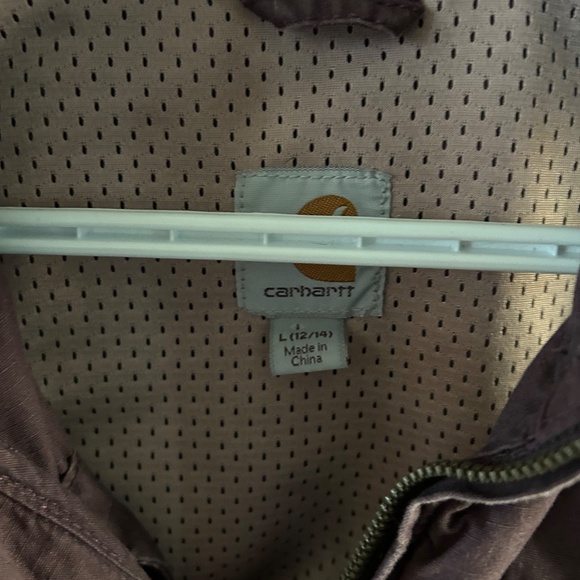 Women's Carhartt Vest Purple/Burgundy - Size Large (12-14) - Picture 3 of 3